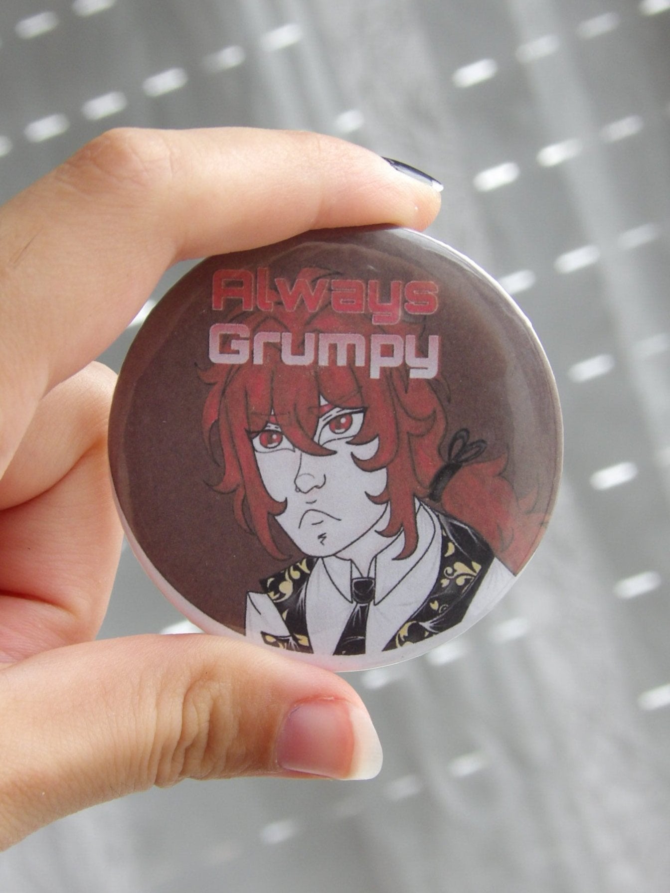 Badges Diluc Grumpy